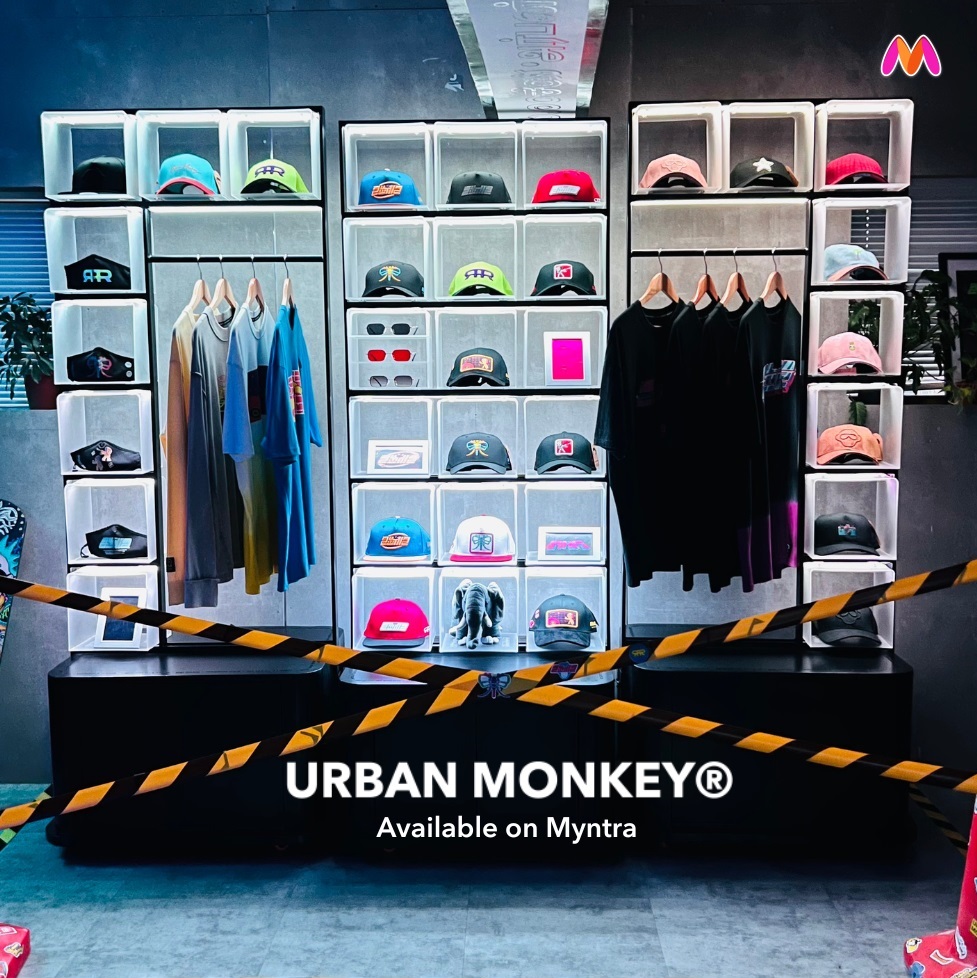 Myntra Rising STARS program Onboards Urban Monkey strengthening the streetwear selection on the platform 