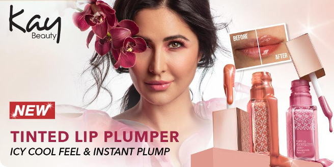 Katrina Kaif Introduces the Sensational Kay Beauty Lip Plumping Gloss in Five Stunning Shades