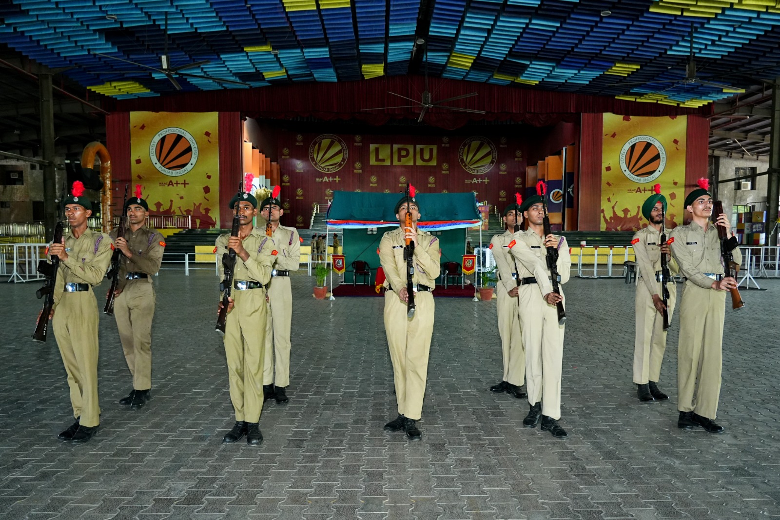 LPU Hosts NCC Combined Annual Training Camps