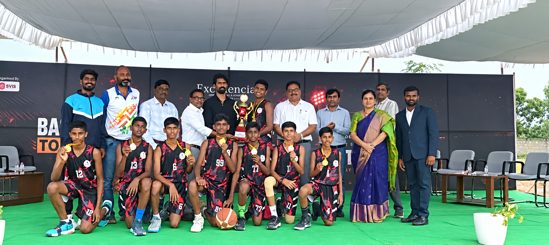 SVIS U-14 Boys Win CBSE Basketball Championship, Qualify for Nationals
