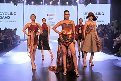 the School of Fashion at World University of Design dazzled audiences at the Delhi Times Fashion Week recently. H